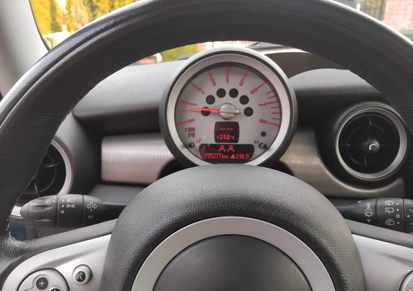 MINI Cooper S cena 25999 przebieg: 155277, rok produkcji 2006 z Strzelin małe 67